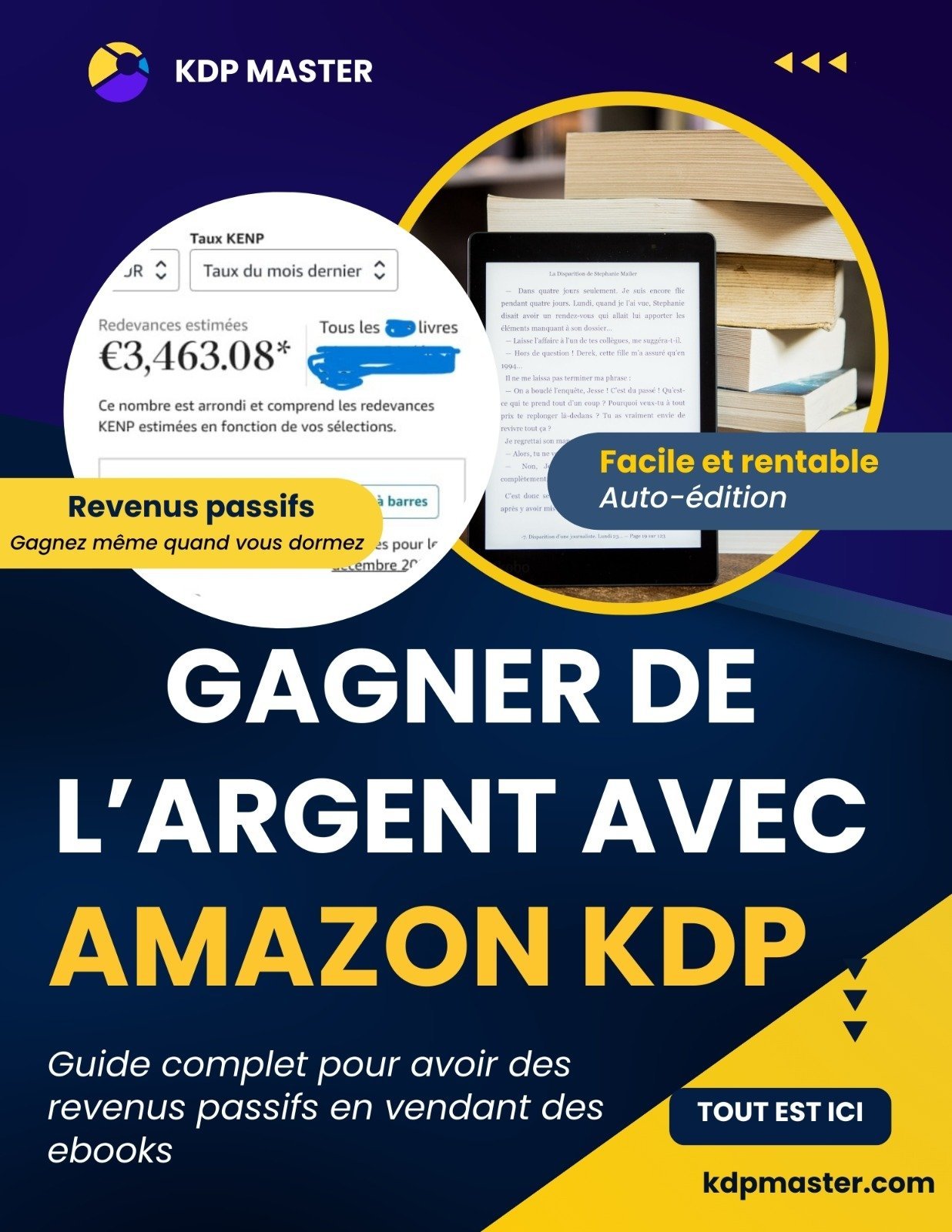 Guide Ultime de l'Auto-Édition avec Amazon KDP : Créez, Publiez et Maximisez le Potentiel de Revenus Passifs – Image 2