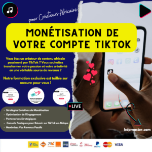 Monétisation sur TikTok : Transformez Votre Créativité en Revenus avec notre Guide Complet