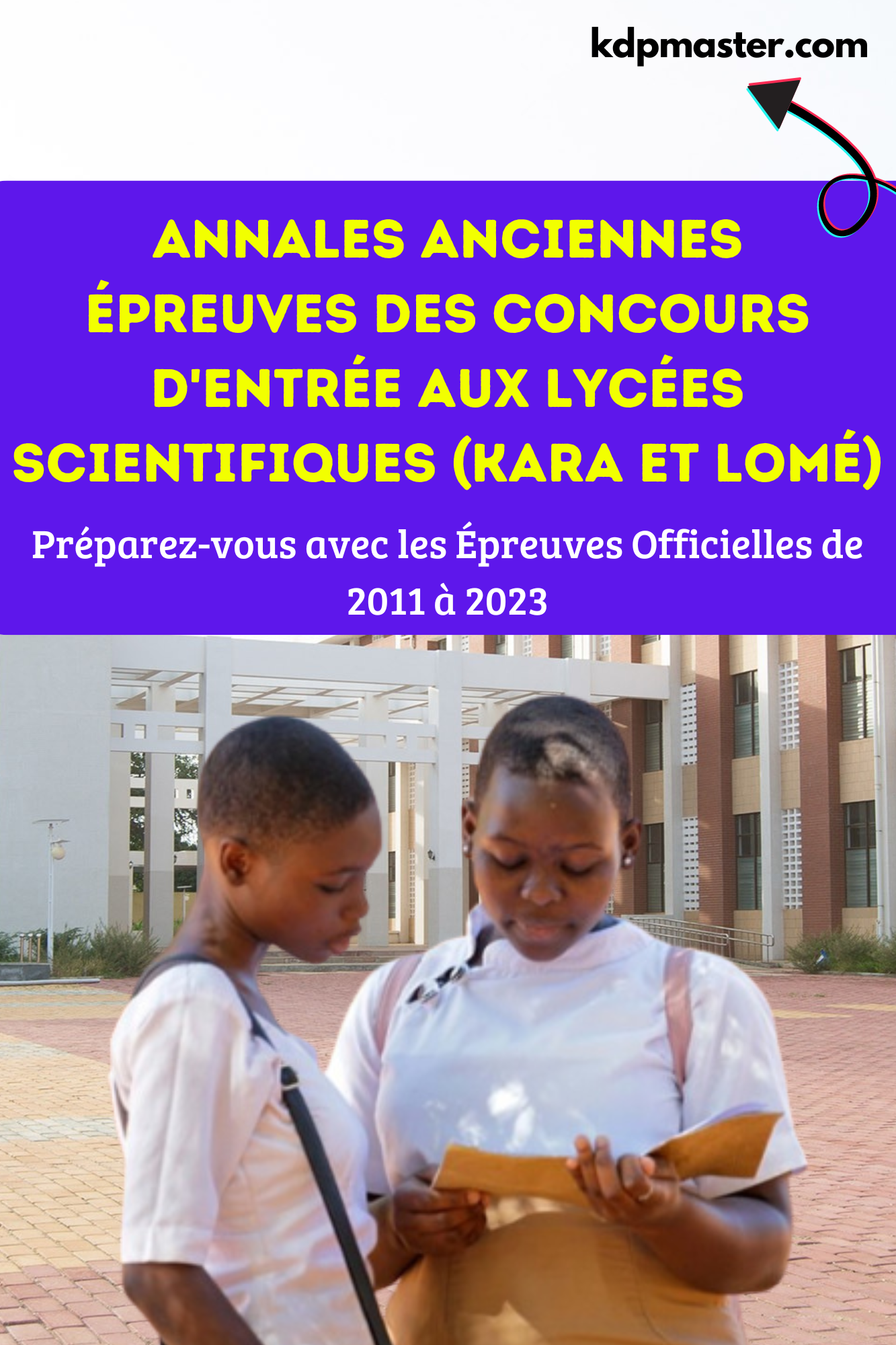 Annales Anciennes épreuves des concours d'entrée aux Lycées Scientifiques (Kara et Lomé) - Épreuves Officielles de 2011 à 2024 – Image 2