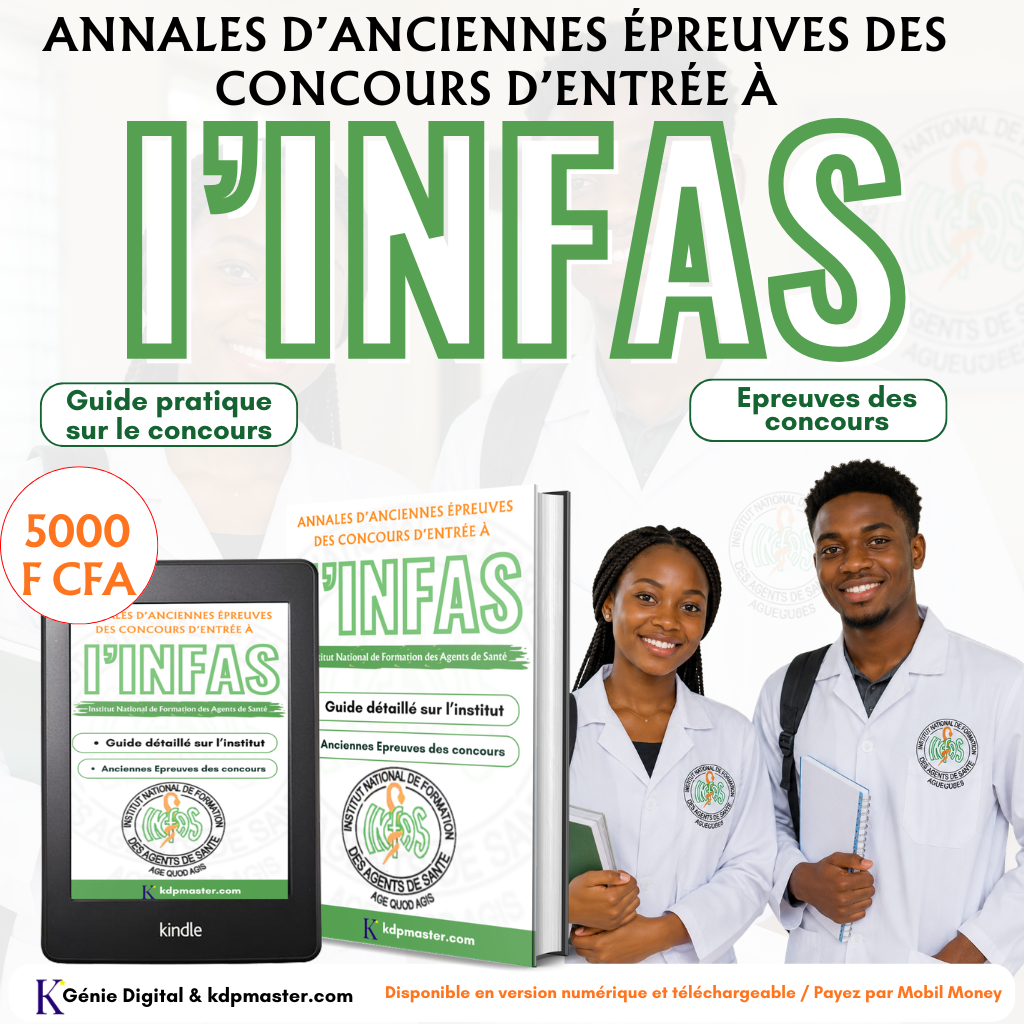 CONCOURS INFAS – Annales des Anciennes Épreuves