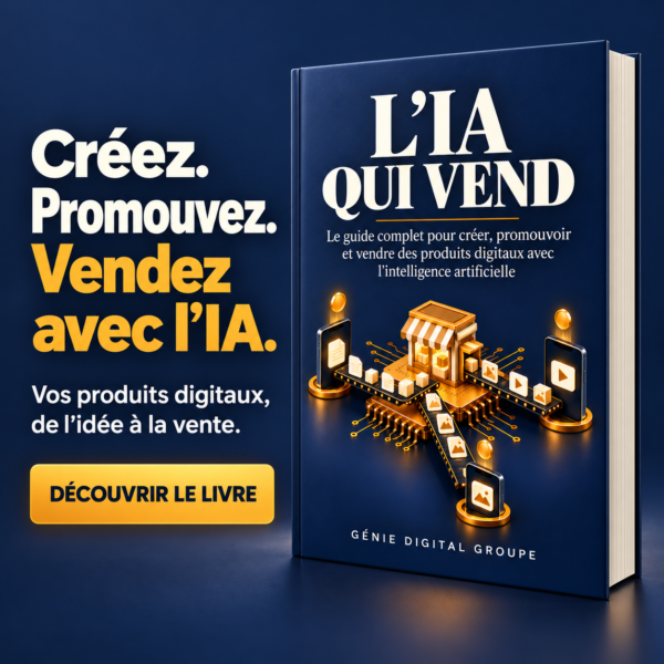 L’IA qui vend : le guide complet pour créer, promouvoir et vendre des produits digitaux avec l’intelligence artificielle